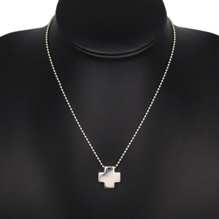 Tiffany & Co. Roman Cross Necklace Silver