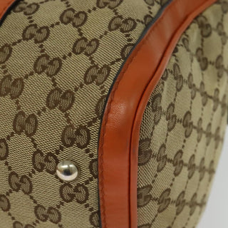 Gucci Vintage Web Boston Bag GG Canvas