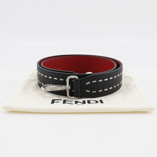 Fendi Selleria Strap You Shoulder Strap Leather
