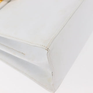 Salvatore Ferragamo Gancini Convertible Top Handle Bag Leather