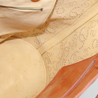 Chanel CC No.5 Shopping Tote Perforated Patent