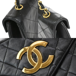 Chanel Vintage CC Mini chain Shoulder Bag Leather