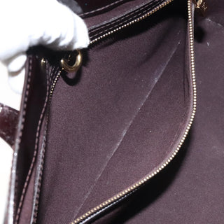 Louis Vuitton Wilshire Handbag Monogram Vernis