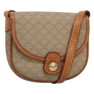 Celine Macadam Shoulder Bag PVC Leather