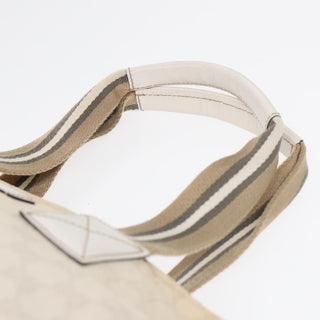 Gucci Web Zip Tote GG Canvas