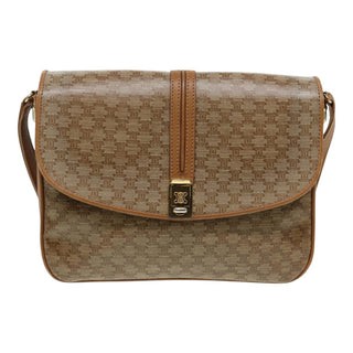 Celine Macadam Shoulder Bag PVC Leather