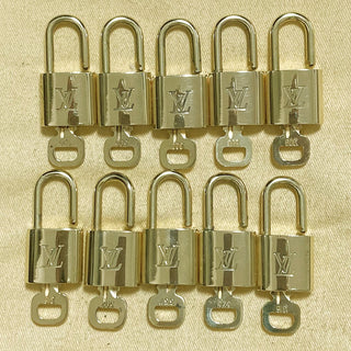 Louis Vuitton Cadenas Bag Charm Gold-plated