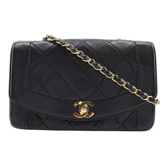 Chanel Diana Flap Bag Quilted Lambskin