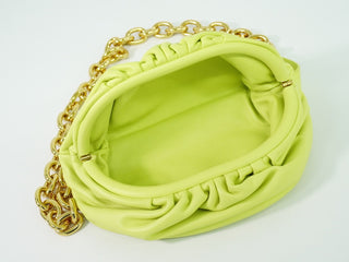 Bottega Veneta The Chain Pouch Leather