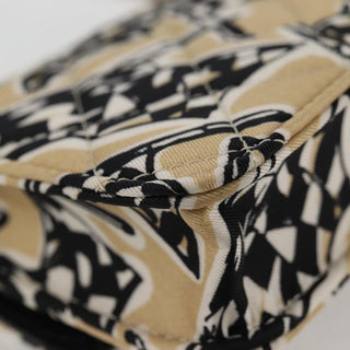 Chanel Flap Card Holder on Chain Quilted Printed Canvas