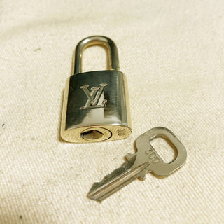 Louis Vuitton Cadenas Bag Charm Gold-plated