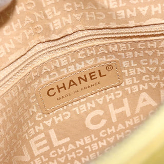 Chanel Chocolate Bar CC Shoulder Bag Quilted Leather