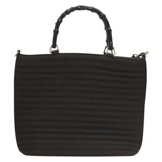Gucci Vintage Bamboo Handle Bag Nylon