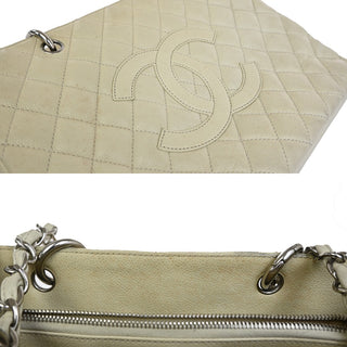 Chanel Grand Shopping Tote Quilted Calfskin