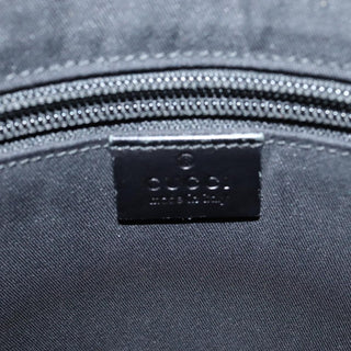 Gucci Zip Messenger Bag GG Canvas with Perforated Leather