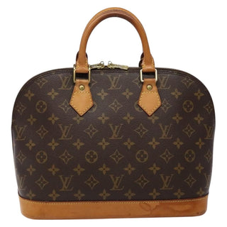 Louis Vuitton Alma Handbag Monogram Canvas
