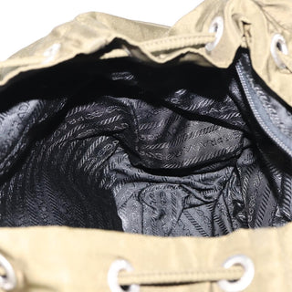 Prada Double Front Pocket Backpack Tessuto