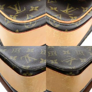 Louis Vuitton Cartouchiere Handbag Monogram Canvas