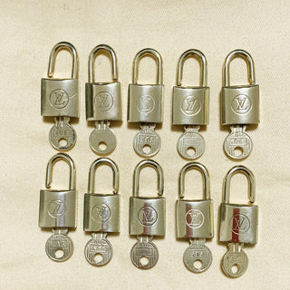 Louis Vuitton Cadenas Bag Charm Gold-plated