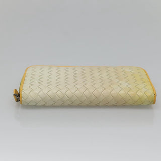 Bottega Veneta Intrecciato Long Zip  Wallet Leather