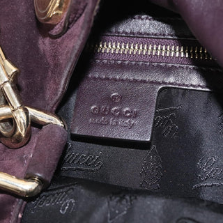 Gucci Hysteria Convertible Top Handle Bag Suede