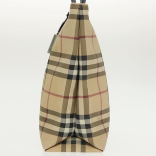 Burberry Top Handle Tote Nova Check Canvas