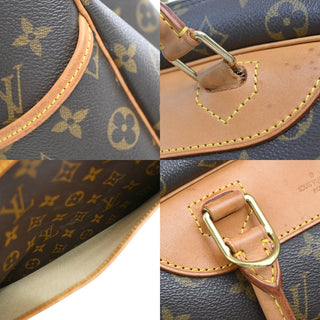 Louis Vuitton Deauville Handbag Monogram Canvas