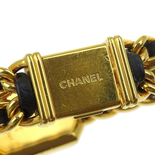 Chanel Premiere Rock Quartz Watch Plated Metal and Leather