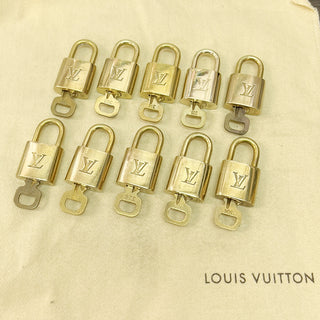 Louis Vuitton Cadenas Bag Charm Gold-plated